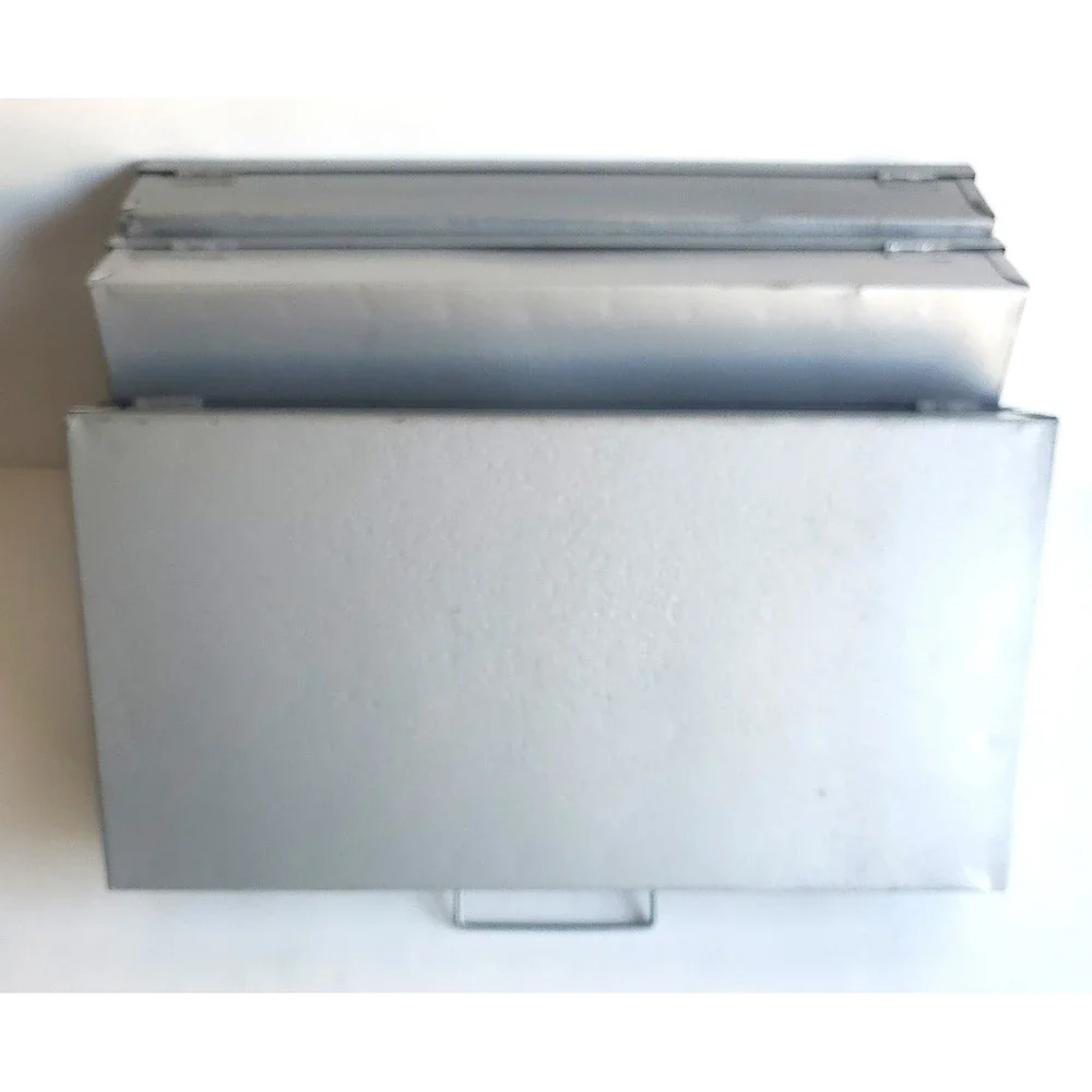 Logan‎ #110 De Luxe 2x2 Slide Trays Gray Lot of 3